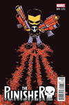 Cover for The Punisher (Marvel, 2016 series) #1 [Incentive Skottie Young Variant]