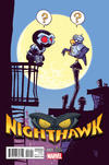 Cover for Nighthawk (Marvel, 2016 series) #1 [Skottie Young Marvel Babies Variant]