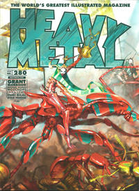 Cover Thumbnail for Heavy Metal Magazine (Heavy Metal, 1977 series) #280 [Prophets of the Ghost Ants]