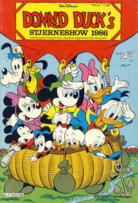 Cover Thumbnail for Donald Ducks Show (Hjemmet / Egmont, 1957 series) #[53] - Stjerneshow 1986