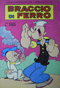 Cover Thumbnail for Braccio di Ferro (Editoriale Metro, 1975 series) #81