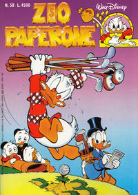 Cover for Zio Paperone (Disney Italia, 1990 series) #58