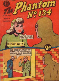 Cover Thumbnail for The Phantom (Feature Productions, 1949 series) #134