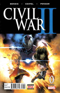 Cover Thumbnail for Civil War II (Marvel, 2016 series) #0 [Second Printing]