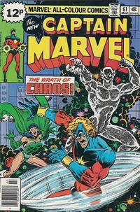 Cover for Captain Marvel (Marvel, 1968 series) #61 [British]