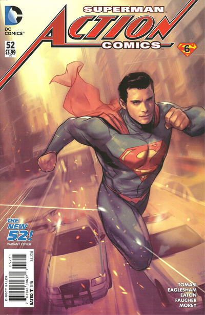 Cover for Action Comics (DC, 2011 series) #52 [The New 52! Cover]