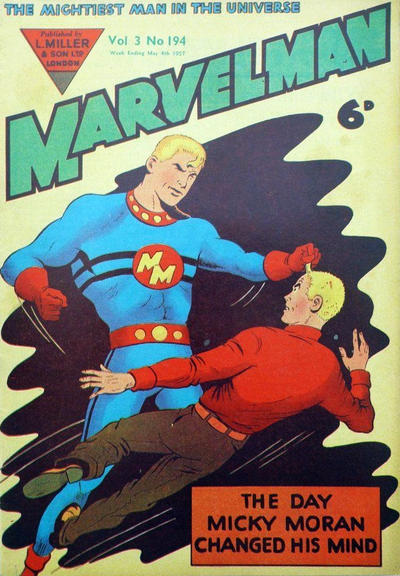 Cover for Marvelman (L. Miller & Son, 1954 series) #194