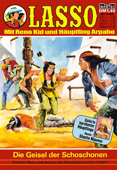 Cover for Lasso (Bastei Verlag, 1966 series) #445