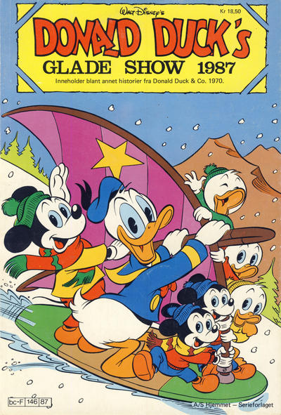Cover for Donald Ducks Show (Hjemmet / Egmont, 1957 series) #[54] - Glade show 1987
