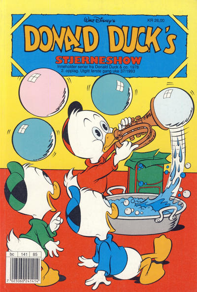 Cover for Donald Ducks Show (Hjemmet / Egmont, 1957 series) #[80] - Stjerneshow 1993 [Reutsendelse]