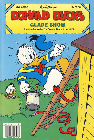 Cover for Donald Ducks Show (Hjemmet / Egmont, 1957 series) #[82] - Glade show 1994