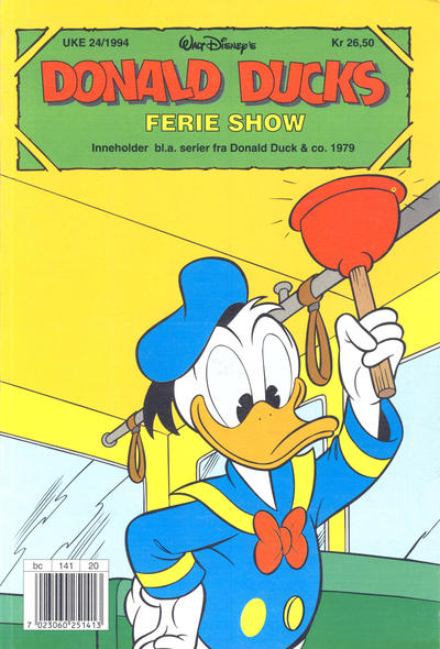 Cover for Donald Ducks Show (Hjemmet / Egmont, 1957 series) #[83] - Ferie show 1994