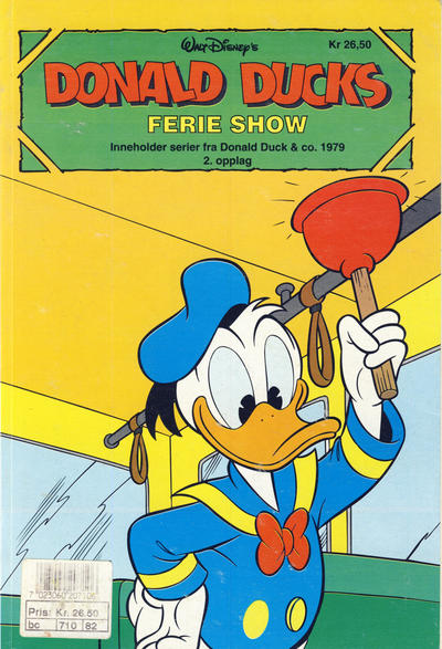 Cover for Donald Ducks Show (Hjemmet / Egmont, 1957 series) #[83] - Ferie show 1994 [Reutsendelse]