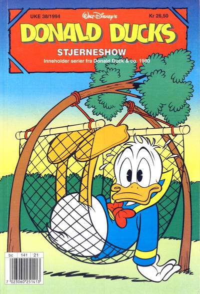 Cover for Donald Ducks Show (Hjemmet / Egmont, 1957 series) #[84] - Stjerneshow 1994