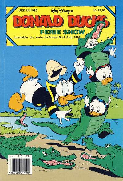 Cover for Donald Ducks Show (Hjemmet / Egmont, 1957 series) #[87] - Ferie show 1995