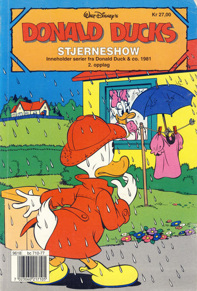 Cover for Donald Ducks Show (Hjemmet / Egmont, 1957 series) #[88] - Stjerneshow 1995 [Reutsendelse]