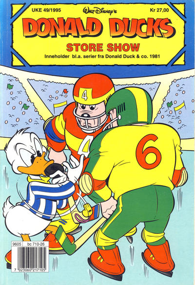 Cover for Donald Ducks Show (Hjemmet / Egmont, 1957 series) #[89] - Store show 1995