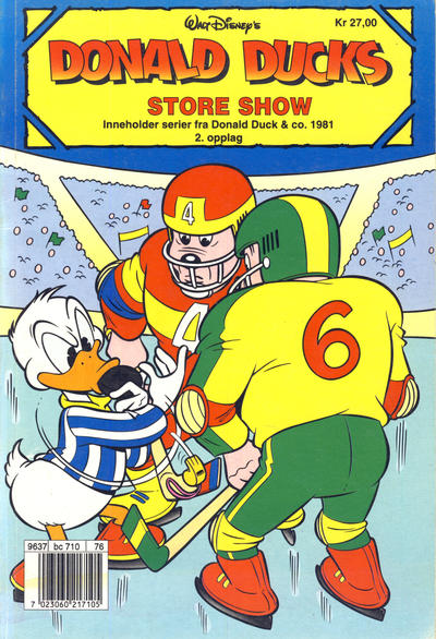 Cover for Donald Ducks Show (Hjemmet / Egmont, 1957 series) #[89] - Store show 1995 [Reutsendelse]