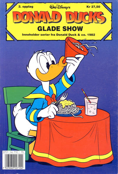Cover for Donald Ducks Show (Hjemmet / Egmont, 1957 series) #[90] - Glade show 1996 [Reutsendelse]