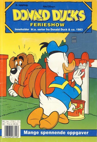 Cover for Donald Ducks Show (Hjemmet / Egmont, 1957 series) #[94] - Ferieshow 1997 [Reutsendelse]