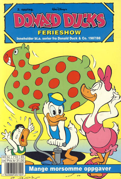 Cover for Donald Ducks Show (Hjemmet / Egmont, 1957 series) #[100] - Ferieshow 1999 [Reutsendelse]