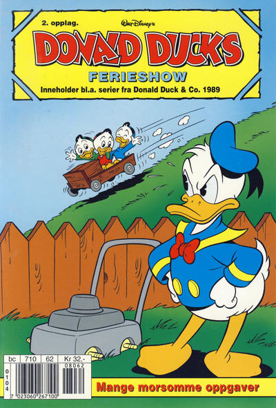 Cover for Donald Ducks Show (Hjemmet / Egmont, 1957 series) #[103] - Ferieshow 2000 [Reutsendelse]