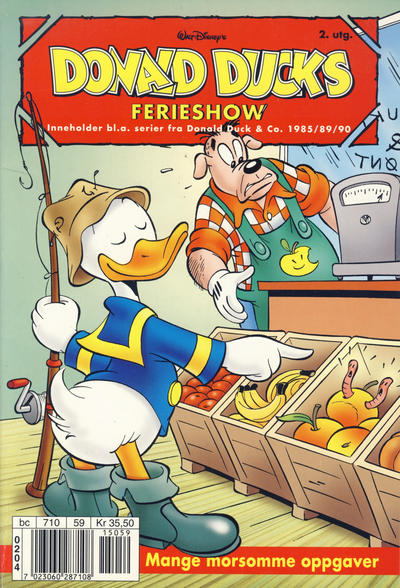 Cover for Donald Ducks Show (Hjemmet / Egmont, 1957 series) #[106] - Ferieshow 2001 [Reutsendelse]