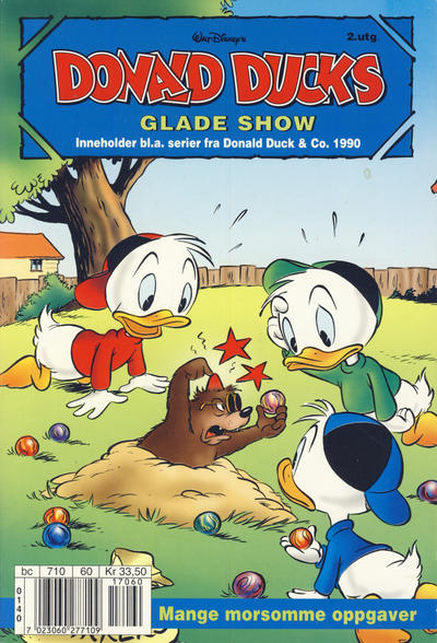 Cover for Donald Ducks Show (Hjemmet / Egmont, 1957 series) #[105] - Glade show 2001 [Reutsendelse]