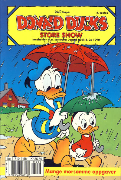 Cover for Donald Ducks Show (Hjemmet / Egmont, 1957 series) #[107] - Store show 2001 [Reutsendelse]