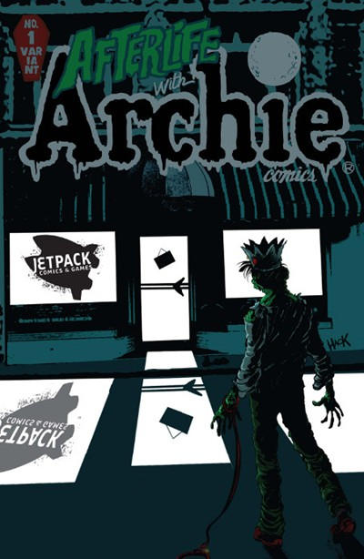 Cover for Afterlife with Archie (Archie, 2013 series) #1 [Jetpack Comics Store Variant B]