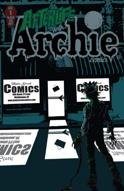 Cover for Afterlife with Archie (Archie, 2013 series) #1 [Main Street Comics Store Variant]