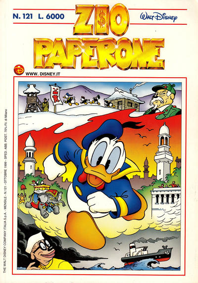 Cover for Zio Paperone (Disney Italia, 1990 series) #121