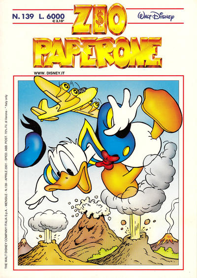 Cover for Zio Paperone (Disney Italia, 1990 series) #139
