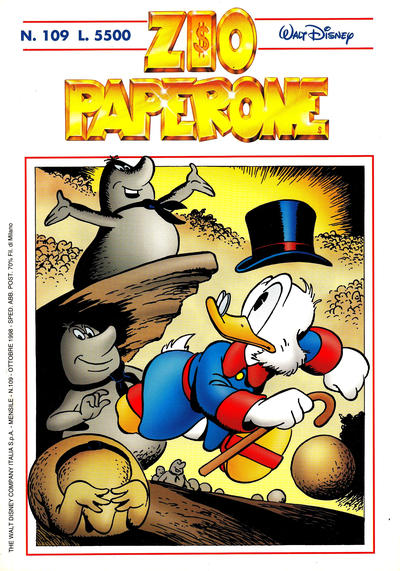 Cover for Zio Paperone (Disney Italia, 1990 series) #109