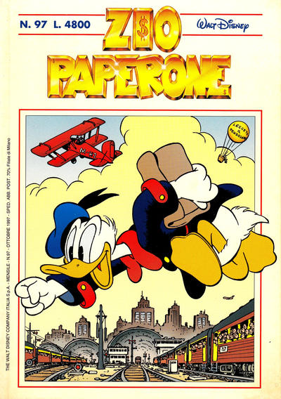 Cover for Zio Paperone (Disney Italia, 1990 series) #97