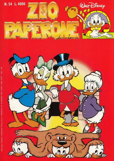 Cover for Zio Paperone (Disney Italia, 1990 series) #54