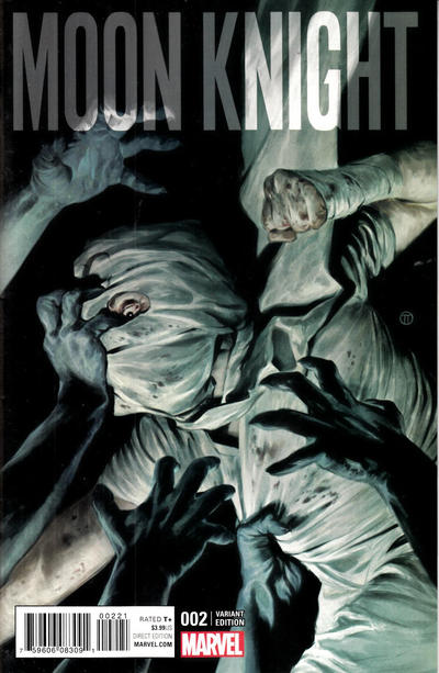 Cover for Moon Knight (Marvel, 2016 series) #2 [Incentive Julian Totino Tedesco Variant]