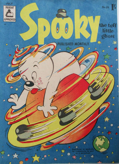 Cover for Spooky the "Tuff" Little Ghost (Magazine Management, 1956 series) #26