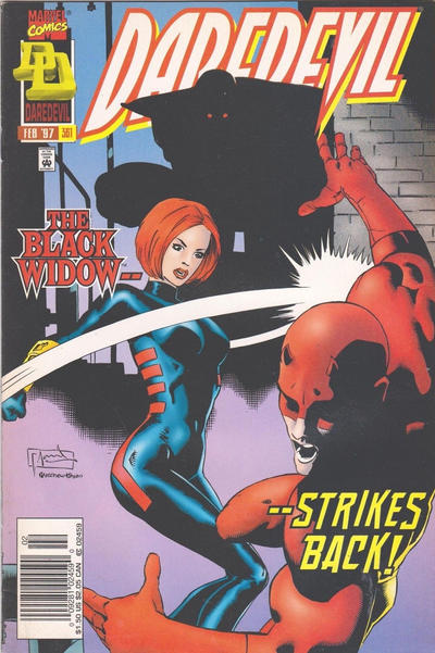 Cover for Daredevil (Marvel, 1964 series) #361 [Newsstand]