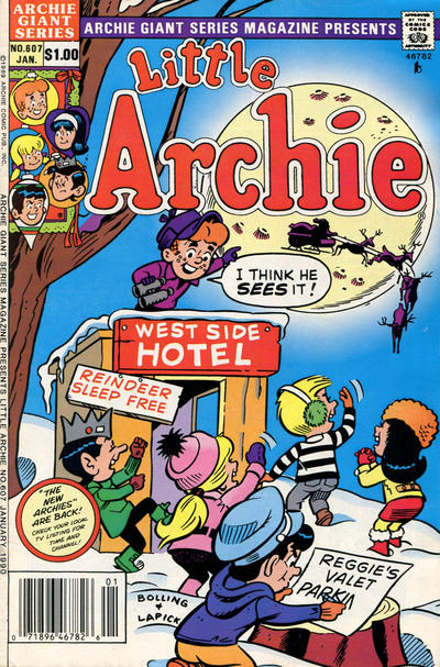 Cover for Archie Giant Series Magazine (Archie, 1954 series) #607 [Newsstand]