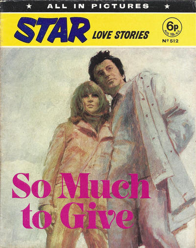 Cover for Star Love Stories (D.C. Thomson, 1965 series) #512