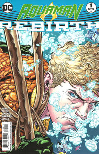 Cover Thumbnail for Aquaman: Rebirth (DC, 2016 series) #1 [Brad Walker / Drew Hennessy Cover]