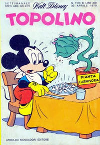 Cover Thumbnail for Topolino (Mondadori, 1949 series) #1170