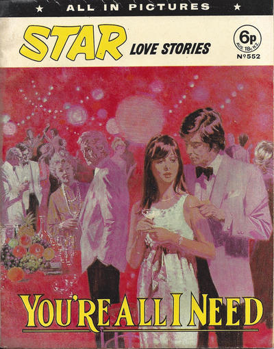 Cover for Star Love Stories (D.C. Thomson, 1965 series) #552