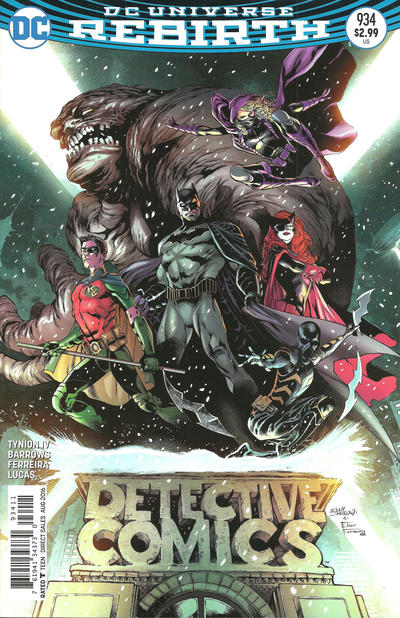 Cover for Detective Comics (DC, 2011 series) #934