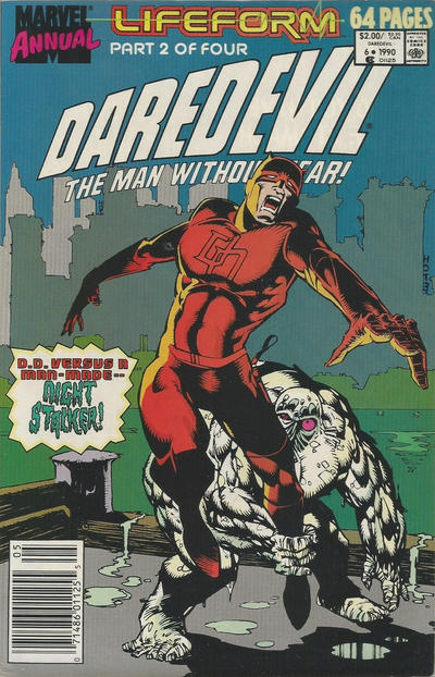 Cover for Daredevil Annual (Marvel, 1967 series) #6 [Newsstand]
