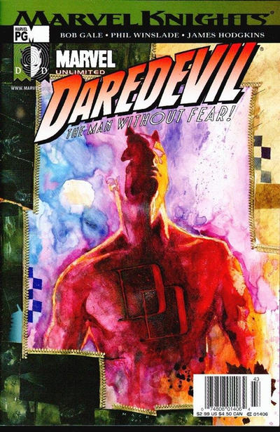 Cover for Daredevil (Marvel, 1998 series) #25 (405) [Marvel Unlimited Newsstand Edition]