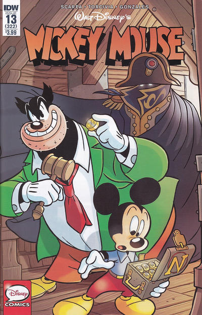 Cover for Mickey Mouse (IDW, 2015 series) #13 / 322 [Regular Cover]