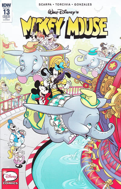 Cover for Mickey Mouse (IDW, 2015 series) #13 / 322 [Retailer Incentive Cover]