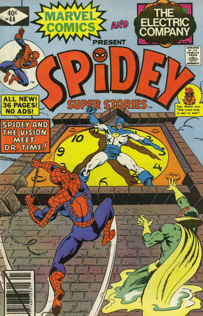 Cover for Spidey Super Stories (Marvel, 1974 series) #44 [Direct]